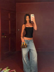 Sexy Striped Women's Slip Top Elastic Slim Waist-Closed Lady Vests 2026 Spring Summer Fashion Female Party Vacation Tank thumbnail 2