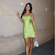 Sequin Tassel Beach Mini Dress Women Satin Spaghetti Straps Square Neck Party Clubs Short Skirt 2026 NEW Summer Vacation Dresses thumbnail 5